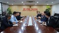 Thứ trưởng Nguyễn Việt Sơn làm việc với lãnh đạo Tập đoàn Baker Hughes
