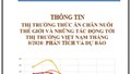 Thông tin thị trường thức ăn chăn nuôi thế giới và những tác động tới thị trường Việt Nam tháng 5/2026: Phân tích và dự báo