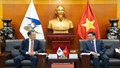 Quyền Bộ trưởng Bộ Công Thương Lê Mạnh Hùng làm việc với Chủ tịch Hội đồng Ủy ban Kinh tế Á-Âu