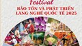 14 - 18/11/2025: Diễn ra Festival Bảo tồn và phát triển làng nghề quốc tế 2025