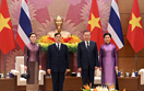 Tổng Bí thư, Chủ tịch nước Tô Lâm hội đàm với Nhà Vua Thái Lan
