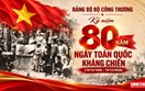 Đảng ủy Bộ Công Thương triển khai tổ chức tuyên truyền kỷ niệm 80 năm Ngày Toàn quốc kháng chiến