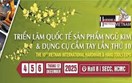 04- 06/12/2025:Triển lãm Quốc tế Dụng cụ Cầm tay và Bảo hộ lao động (VHHE 2025)