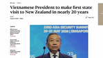 Truyền thông New Zealand: Quan hệ với Việt Nam bước vào giai đoạn gắn kết mới