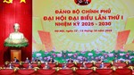Khai mạc Đại hội đại biểu Đảng bộ Chính phủ lần thứ I