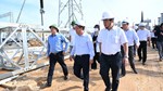 Bộ trưởng Nguyễn Hồng Diên kiểm tra tiến độ trạm biến áp 500kV Thanh Hoá
