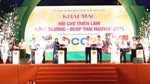 Khai mạc Hội chợ triển lãm 'Công Thương - OCOP Thái Nguyên 2025'