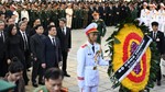 Lãnh đạo, cán bộ Bộ Công Thương kính viếng Tổng Bí thư Nguyễn Phú Trọng