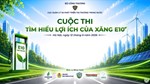 5 đội tranh tài tại Cuộc thi tìm hiểu lợi ích của xăng sinh học E10 