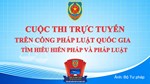 Bộ Công Thương phát động cuộc thi trực tuyến tìm hiểu Hiến pháp và pháp luật