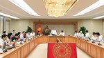 Phó Thủ tướng Bùi Thanh Sơn chủ trì họp rà soát tiến độ chuẩn bị tổ chức Hội chợ Mùa thu 2025