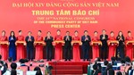 Khai trương Trung tâm Báo chí phục vụ Đại hội XIV của Đảng