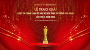 Lễ trao Giải Cuộc thi chính luận về bảo vệ nền tảng tư tưởng của Đảng trong Đảng bộ Chính phủ lần thứ 2, năm 2026