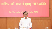 Thường trực Ban Bí thư chủ trì cuộc họp Thường trực Ban Chỉ đạo 35 Trung ương