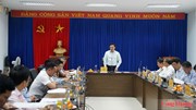 Bộ trưởng Lê Mạnh Hùng chỉ đạo đẩy nhanh tiến độ các dự án tại Trung tâm Điện lực Quảng Trạch
