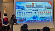 Việt Nam - Hàn Quốc: Mở rộng hợp tác lĩnh vực công nghệ cao, logistics