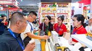 Hàng trăm doanh nghiệp trong và ngoài nước tham gia Triển lãm về thực phẩm và đồ uống tại Hà Nội
