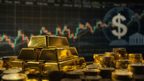 Giá vàng neo gần đỉnh hai tuần, kỳ vọng Fed tăng lãi suất tiếp tục hạ nhiệt