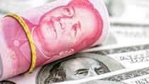 Đồng CNY tăng giá, chứng khoán Trung Quốc giảm điểm
