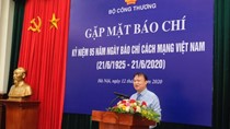 Bộ Công Thương gặp mặt báo chí nhân dịp kỷ niệm 95 năm Ngày Báo chí Cách mạng VN