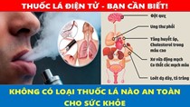 Thuốc lá mới hay thuốc lá điếu truyền thống nên “bình đẳng” trong phương thức quản lý