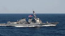 Tàu chiến Mỹ vào gần các đảo Trung Quốc tôn tạo trái phép ở Biển Đông ngay hôm nay