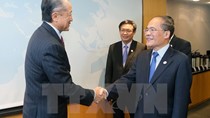 Chủ tịch Quốc hội gặp Chủ tịch WB