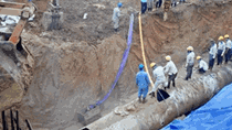 Khởi công xây dựng đường ống dẫn nước sông Đà số 2