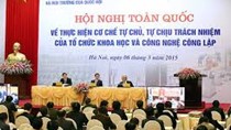 VBPL: Quy định cơ chế tự chủ của tổ chức khoa học và công nghệ công lập