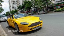 Aston Martin V8 Vantage Roadster biển Bình Thuận du hí Sài gòn