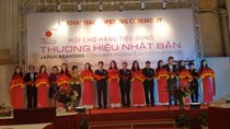 Gần 100 gian hàng quy tụ trong Hội chợ Thương hiệu Nhật Bản tại Hà Nội