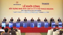 Khởi công Nhà máy Thaco Mazda tại Quảng Nam với tổng vốn đầu tư 12.000 tỷ đồng