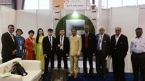 Đoàn Bộ Công Thương làm việc và tham dự Hội chợ Dệt may Quốc tế Textiles India 2017