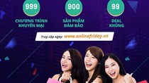 Trải nghiệm mua sắm trực tuyến với nhiều khuyến mãi lớn cùng Online Friday tháng 9