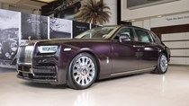 Vẻ đẹp của xe nhà giàu Rolls-Royce Phantom 2018 tại Các Tiểu vương quốc Ả Rập