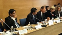Thứ trưởng Hoàng Quốc Vượng tham dự tọa đàm với các doanh nghiệp tại Cộng hòa Lít–va