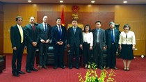 Thứ trưởng Đỗ Thắng Hải tiếp Phó Chủ tịch Tập đoàn Shell, Hà Lan