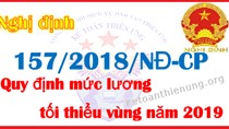 Quy định mức lương tối thiểu vùng của người lao động theo hợp đồng​