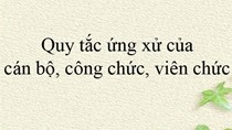 Thủ tướng Chính phủ phê duyệt Đề án Văn hóa công vụ