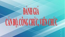 Nghị định của Chính phủ đánh giá, xếp loại chất lượng cán bộ, công chức, viên chức