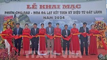 Trên 100 gian hàng quảng bá đặc sản nông nghiệp Đà Lạt trong Festival hoa