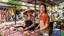 Giá heo hơi hôm nay 22.7: Miền Bắc vẫn dẫn đầu thị trường