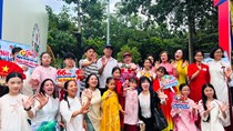 Những nét vẽ nối nhịp tình hữu nghị Việt Nam - Cuba trong Lễ hội Văn hóa Thế giới tại Hà Nội