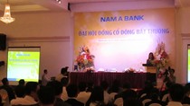 ĐHCĐ Nam Á Bank: 6 tháng lãi trước thuế 188 tỷ đồng