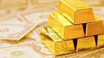 Giá vàng xuống thấp nhất 5 năm rưỡi