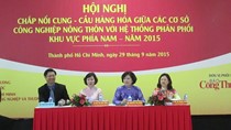 Kí kết 45 hợp đồng kết nối cung cầu hàng Việt Nam tại TPHCM