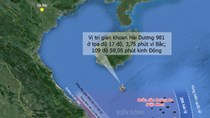  Theo dõi sát sao giàn khoan Hải Dương 981 