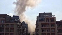Bom nổ liên tiếp 17 địa điểm tại Trung Quốc, nhiều tòa nhà sập