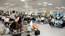 Hàng loạt chuyến bay bị hủy vì ảnh hưởng bão số 3