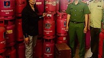 Lào Cai tạm giữ 144 LPG chai nhãn hiệu PetroVietNam Gas không rõ nguồn gốc xuất xứ